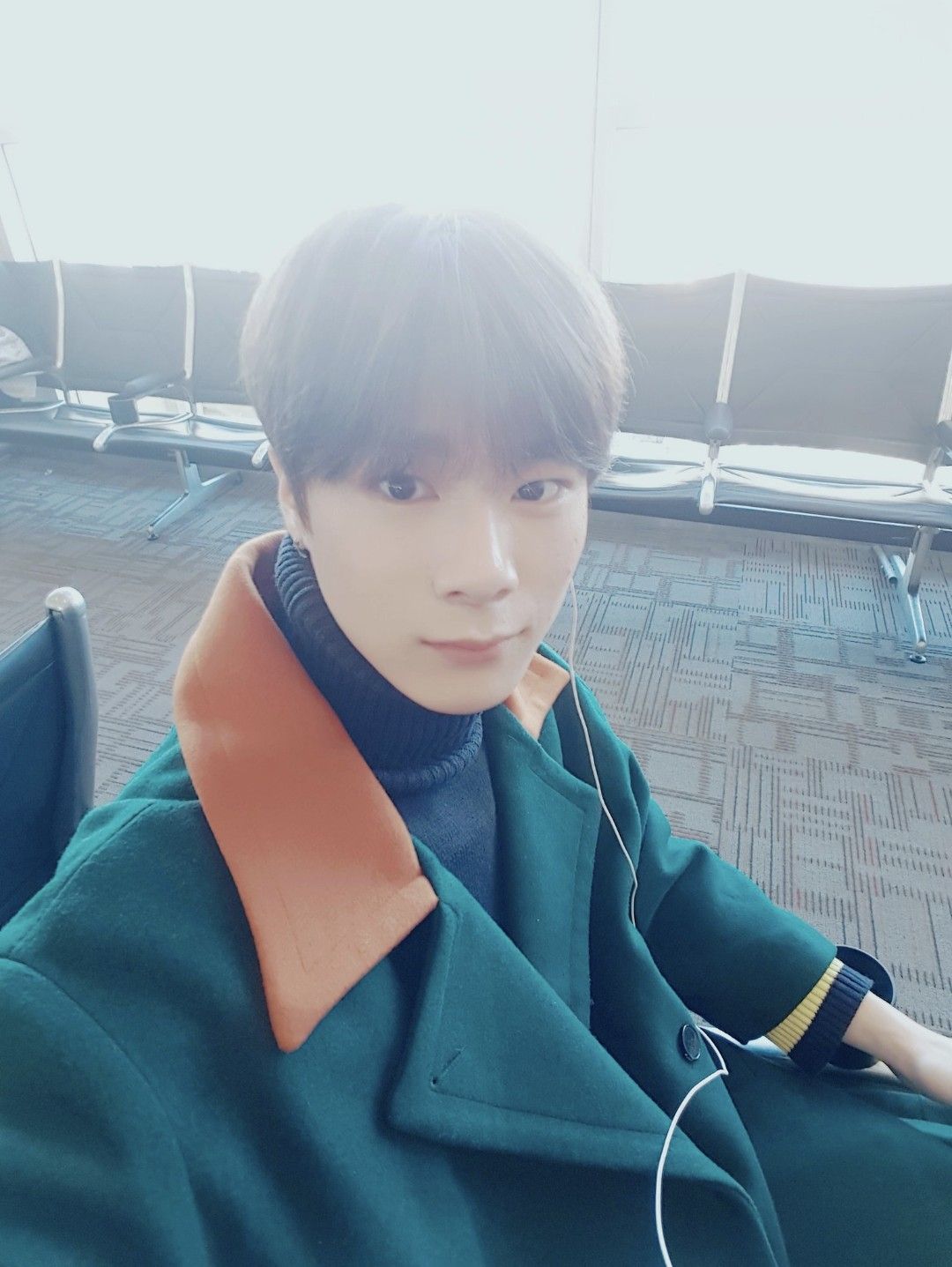 Recent activity shot of Moonbin (ASTRO)