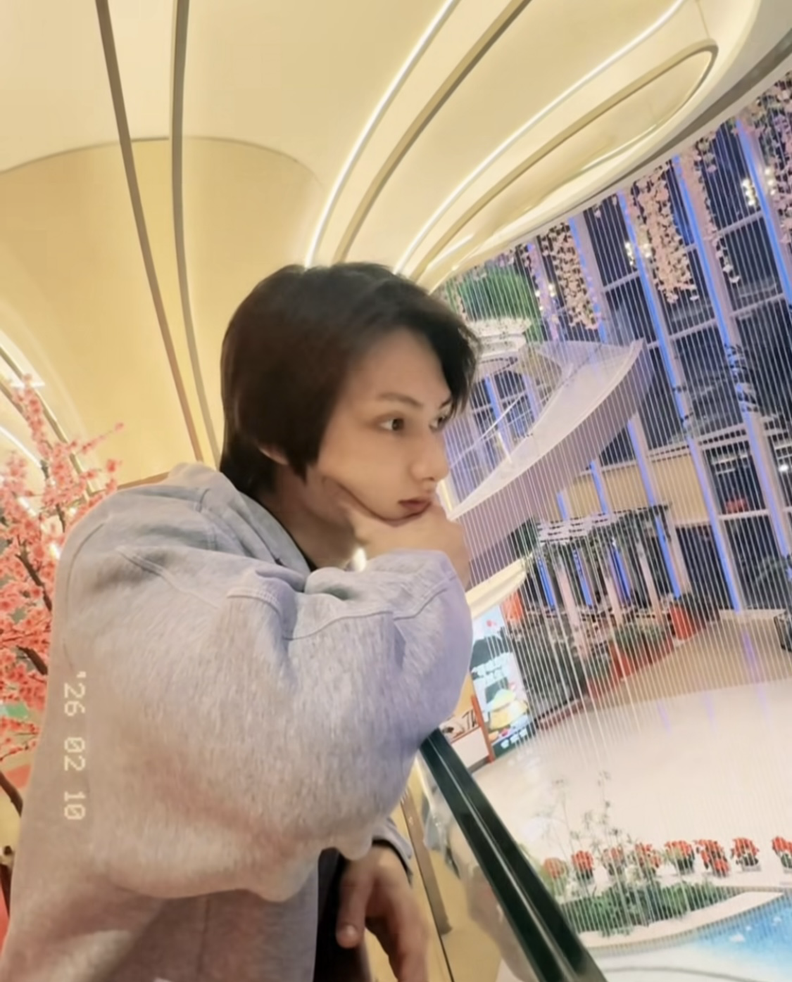 Recent activity shot of Jun (SEVENTEEN)