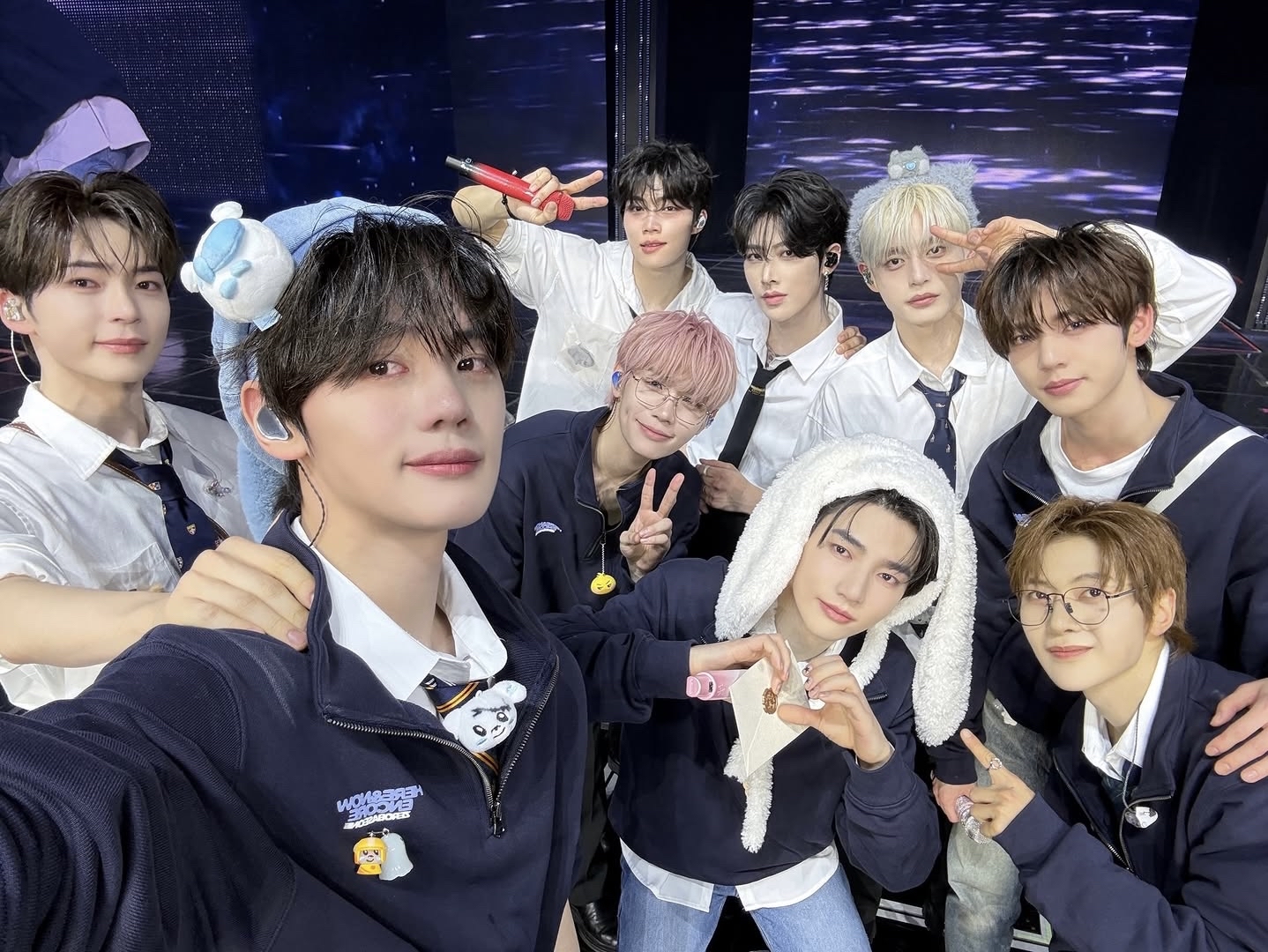 A moment captured by ZEROBASEONE's fan