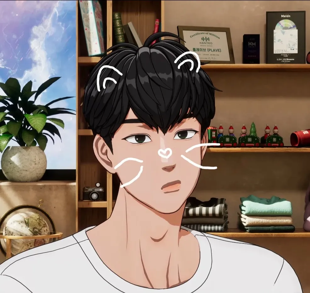 A moment captured by Hamin (PLAVE)'s fan