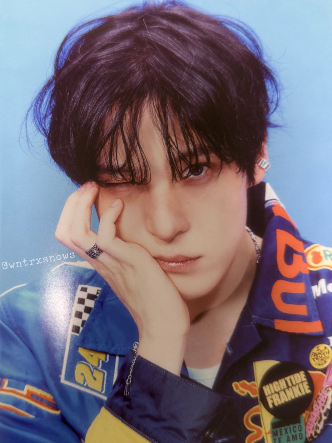 Behind-the-scenes cut of Yunho (ATEEZ)