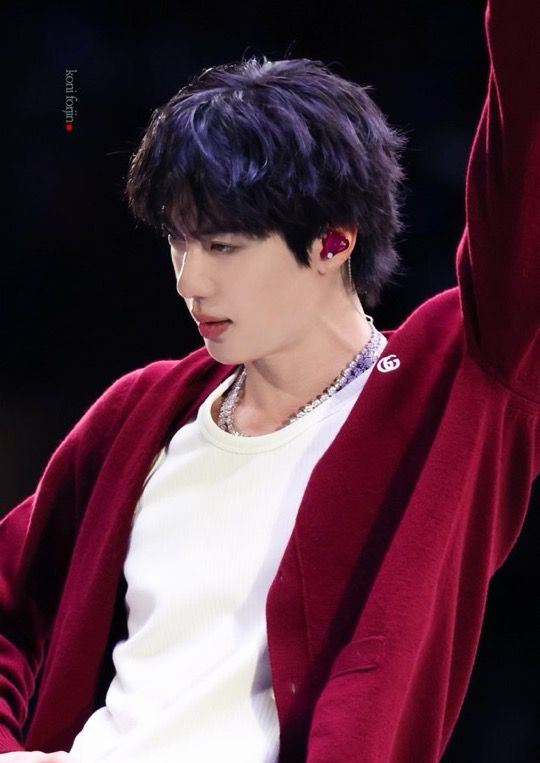 Momen yang diabadikan oleh penggemar Jin (BTS)