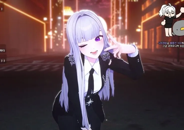 Behind-the-scenes cut of Ine (ISEGYE IDOL)