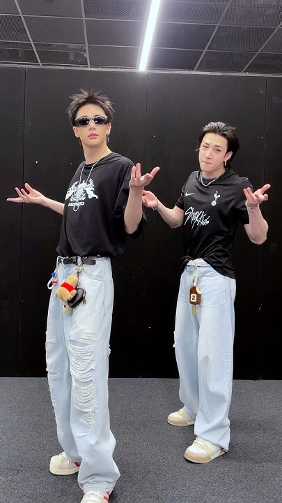 Stray Kidsの舞台裏ショット