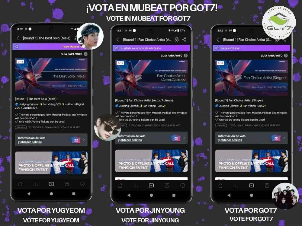 GOT7의 비하인드 컷