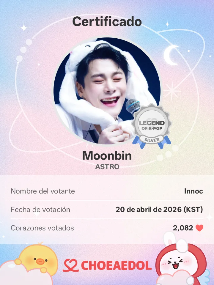 A moment captured by Moonbin (ASTRO)'s fan