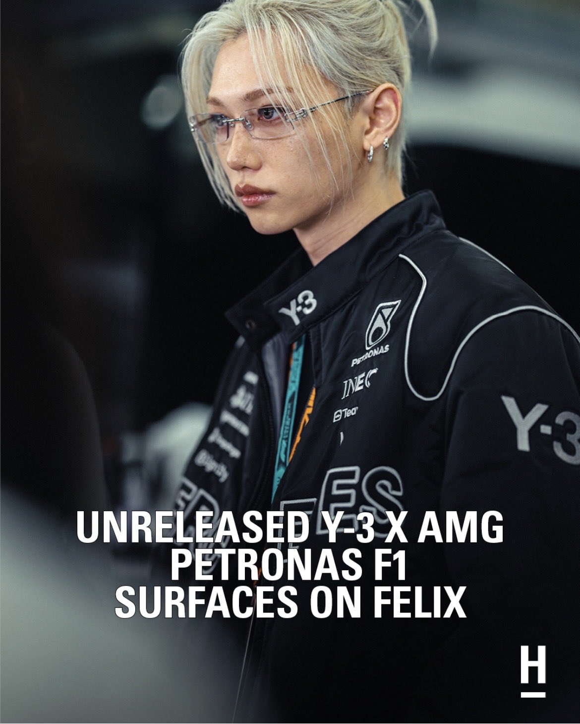 A moment captured by Felix (Stray Kids)'s fan