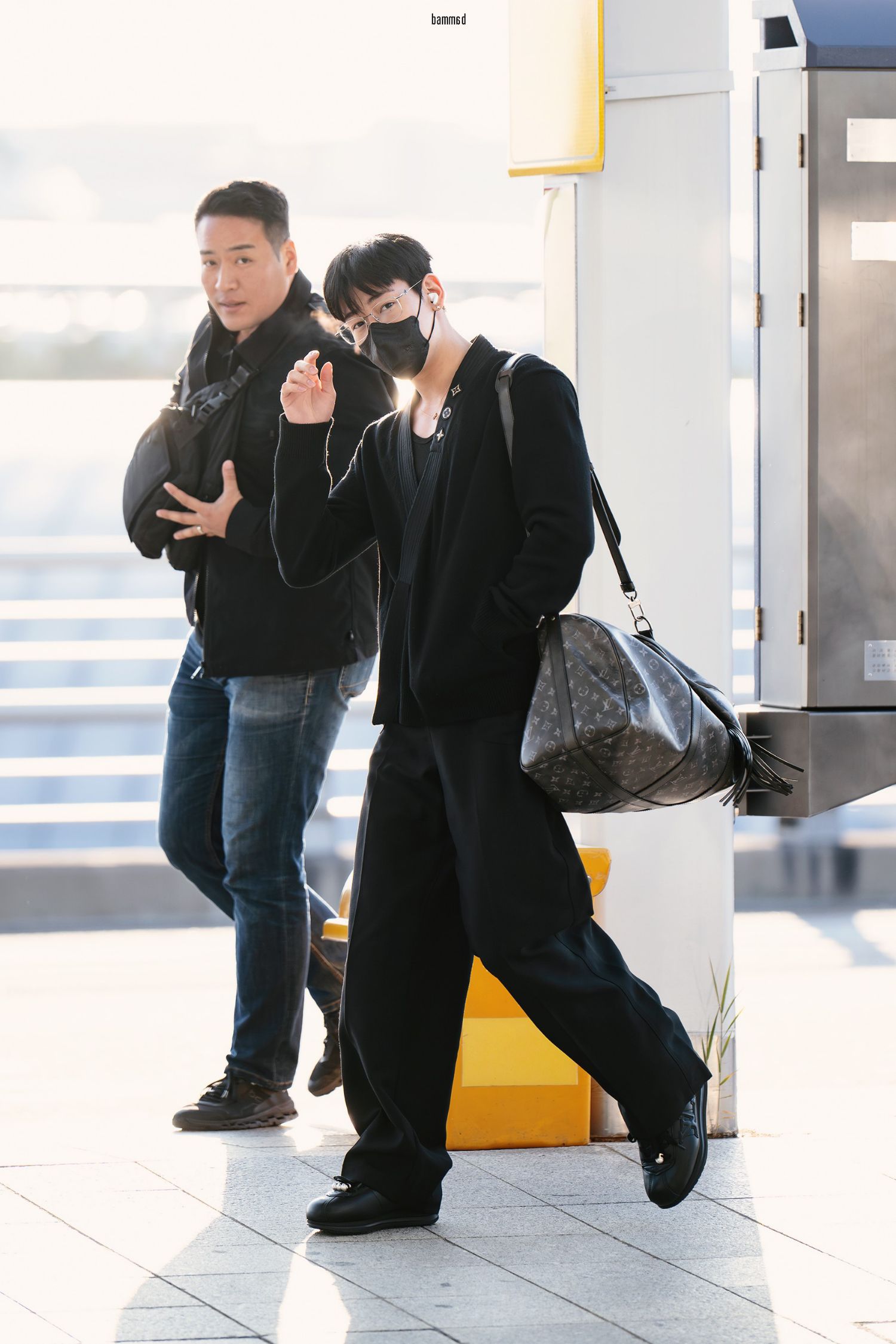 A moment captured by Bambam (GOT7)'s fan