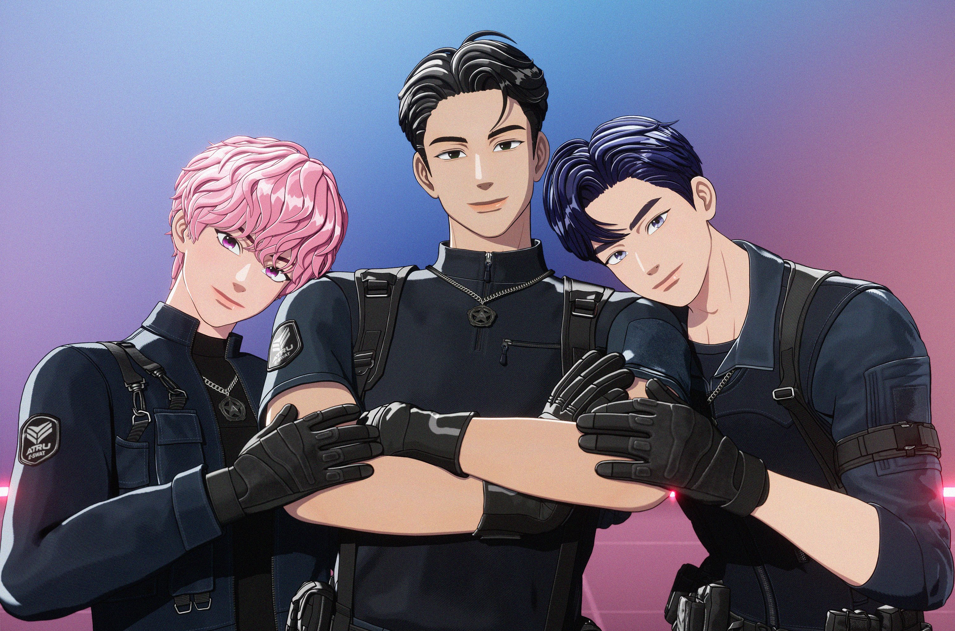 Recent activity shot of Bamby (PLAVE)