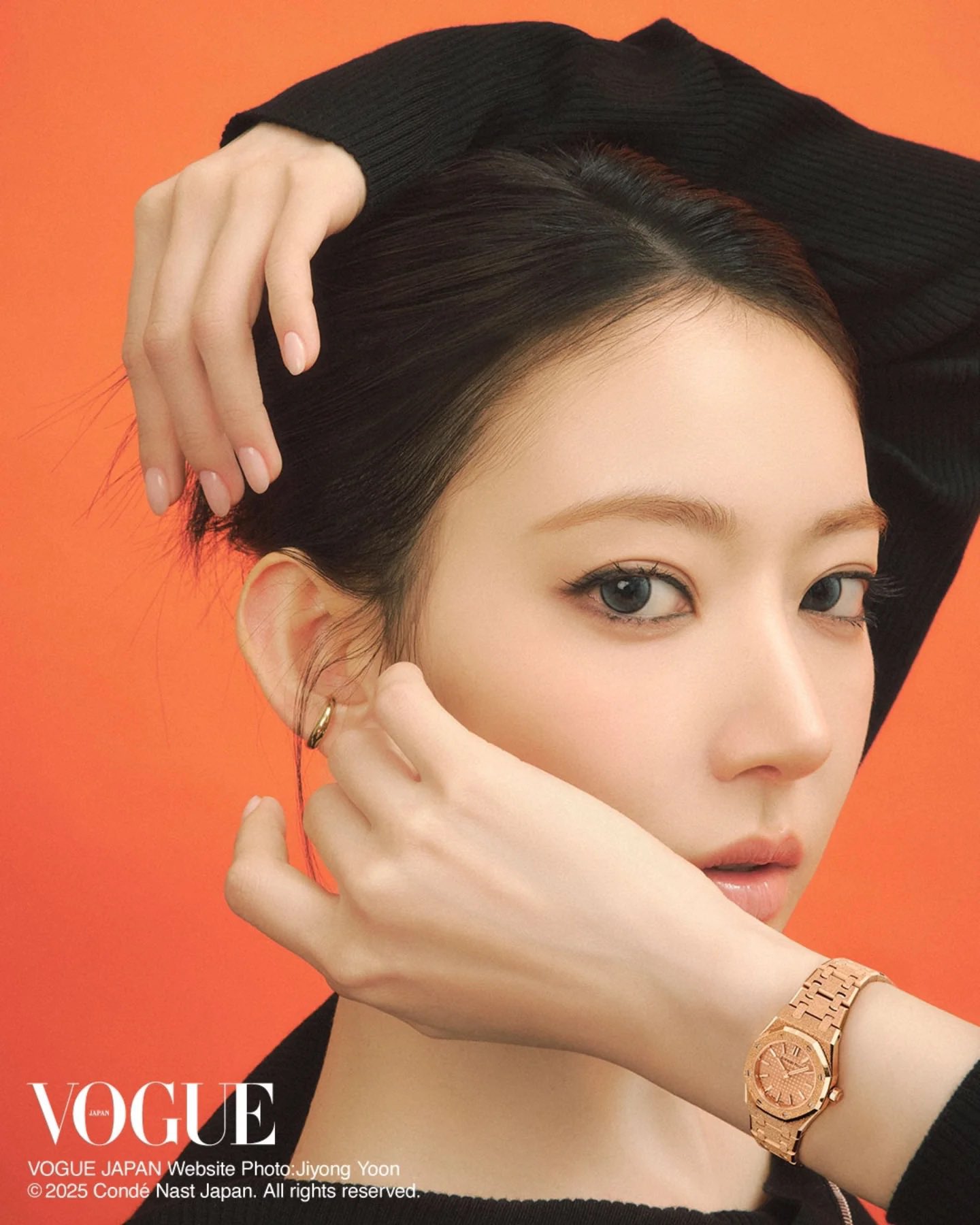 サクラ (LE SSERAFIM)の舞台裏ショット