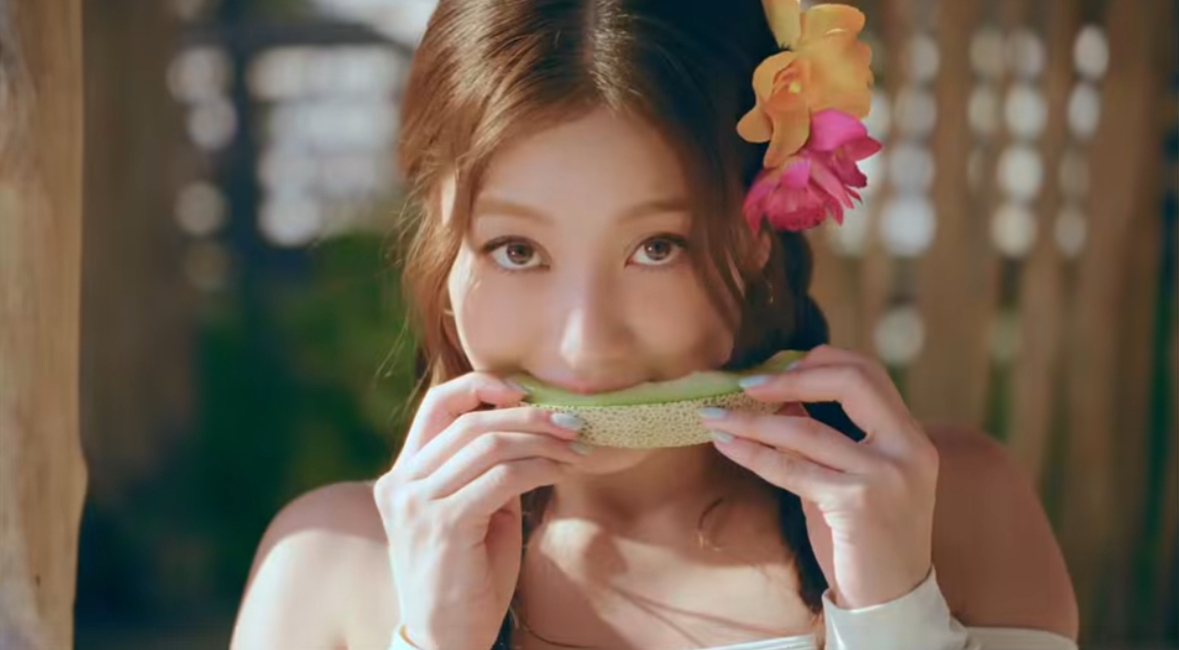 Recent activity shot of Jihyo (TWICE)