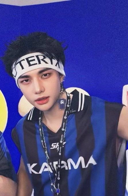 A moment captured by Hyunjin (Stray Kids)'s fan