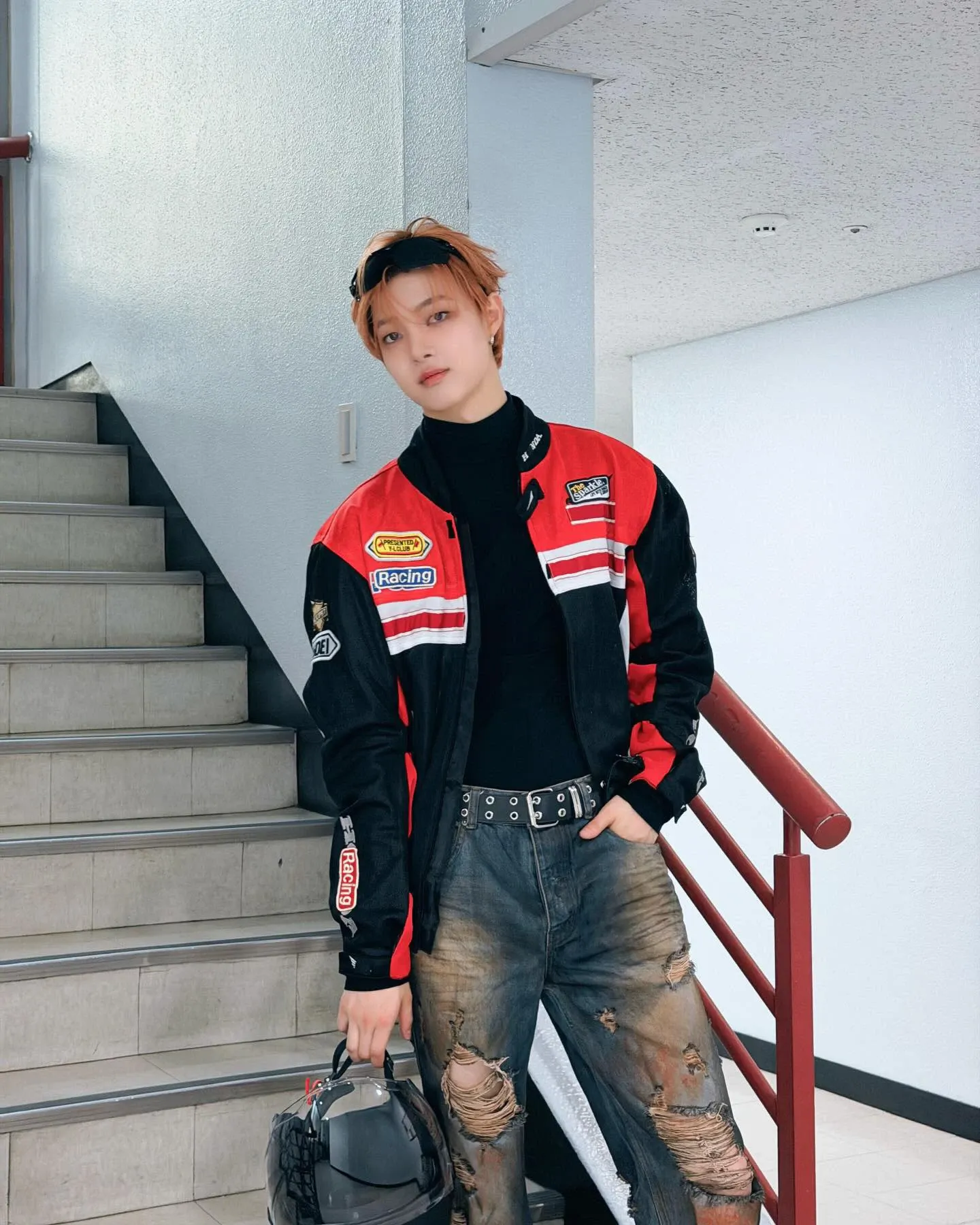 Recent activity shot of EJ (&TEAM)