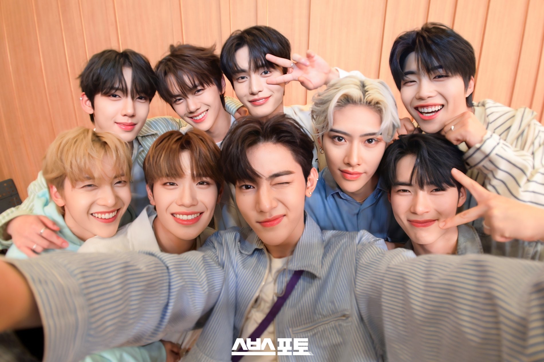 A moment captured by ZEROBASEONE's fan