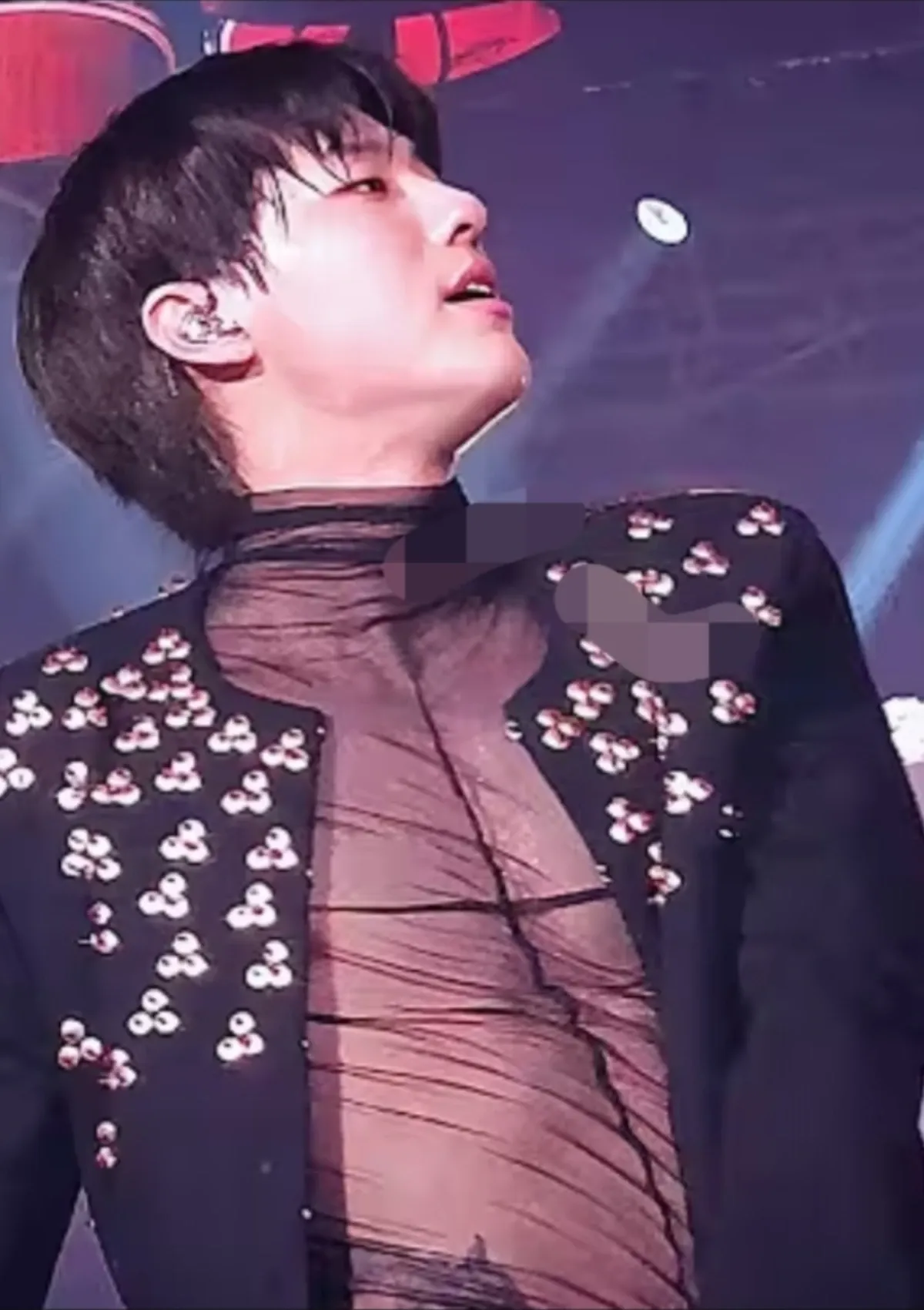 A moment captured by WOODZ's fan