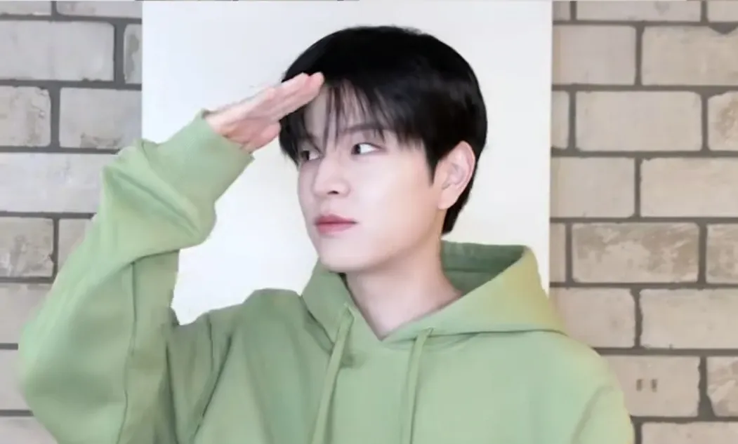 A moment captured by Seungmin (Stray Kids)'s fan