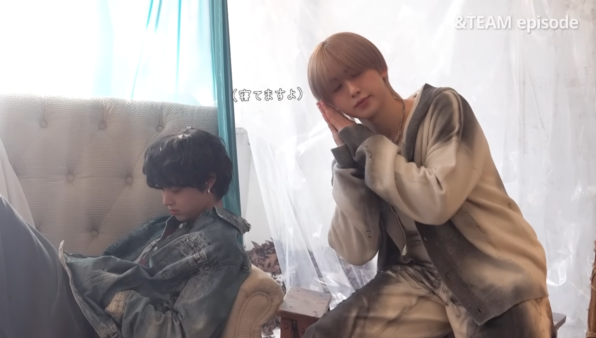 Momen yang diabadikan oleh penggemar Fuma (&TEAM)