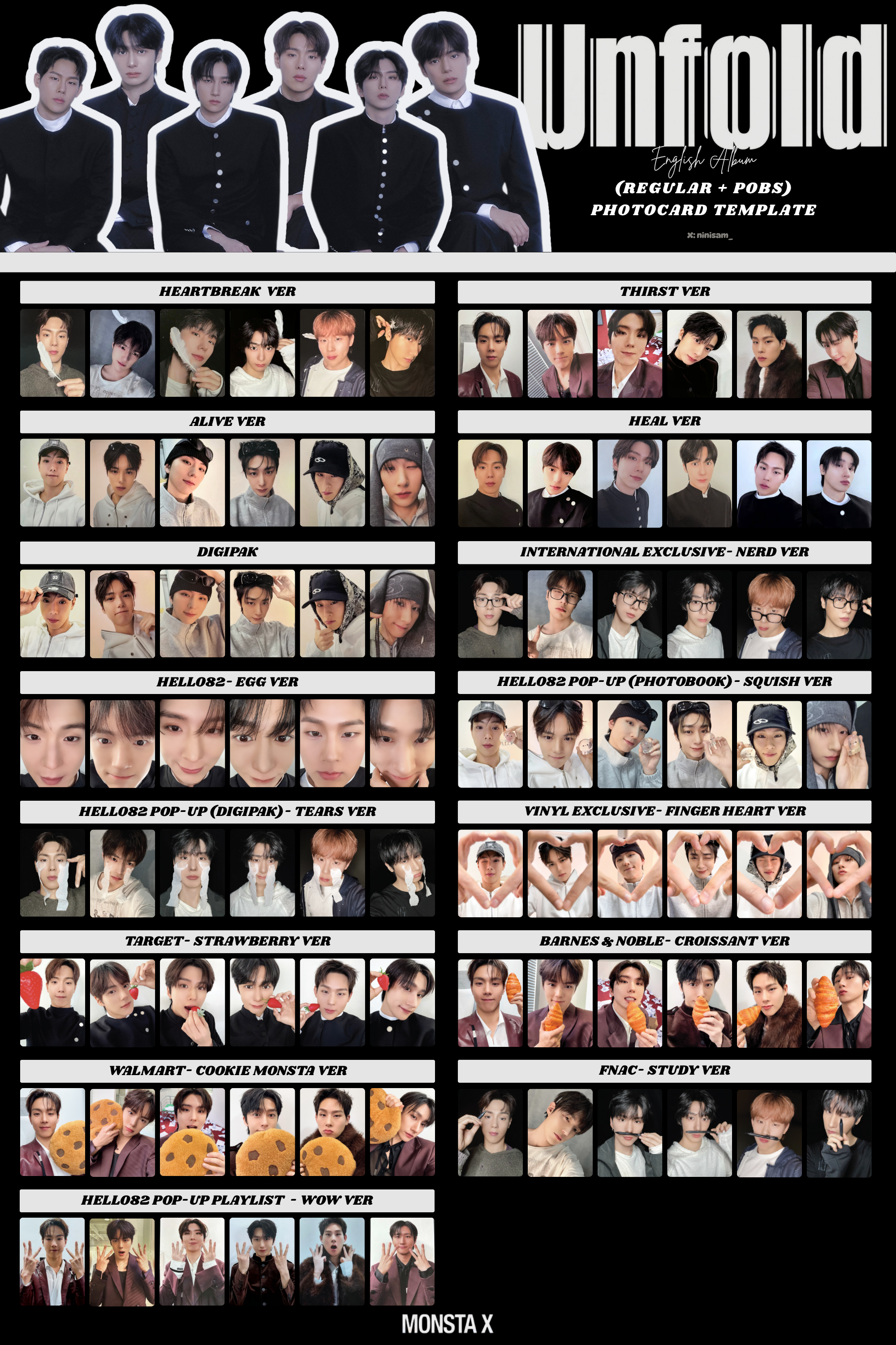 Potret di balik layar MONSTA X