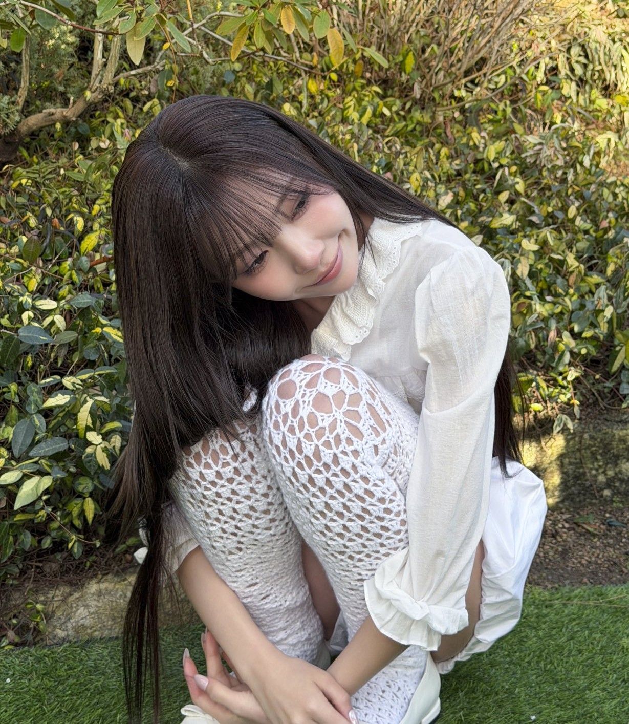 A moment captured by Mayuka (NiziU)'s fan