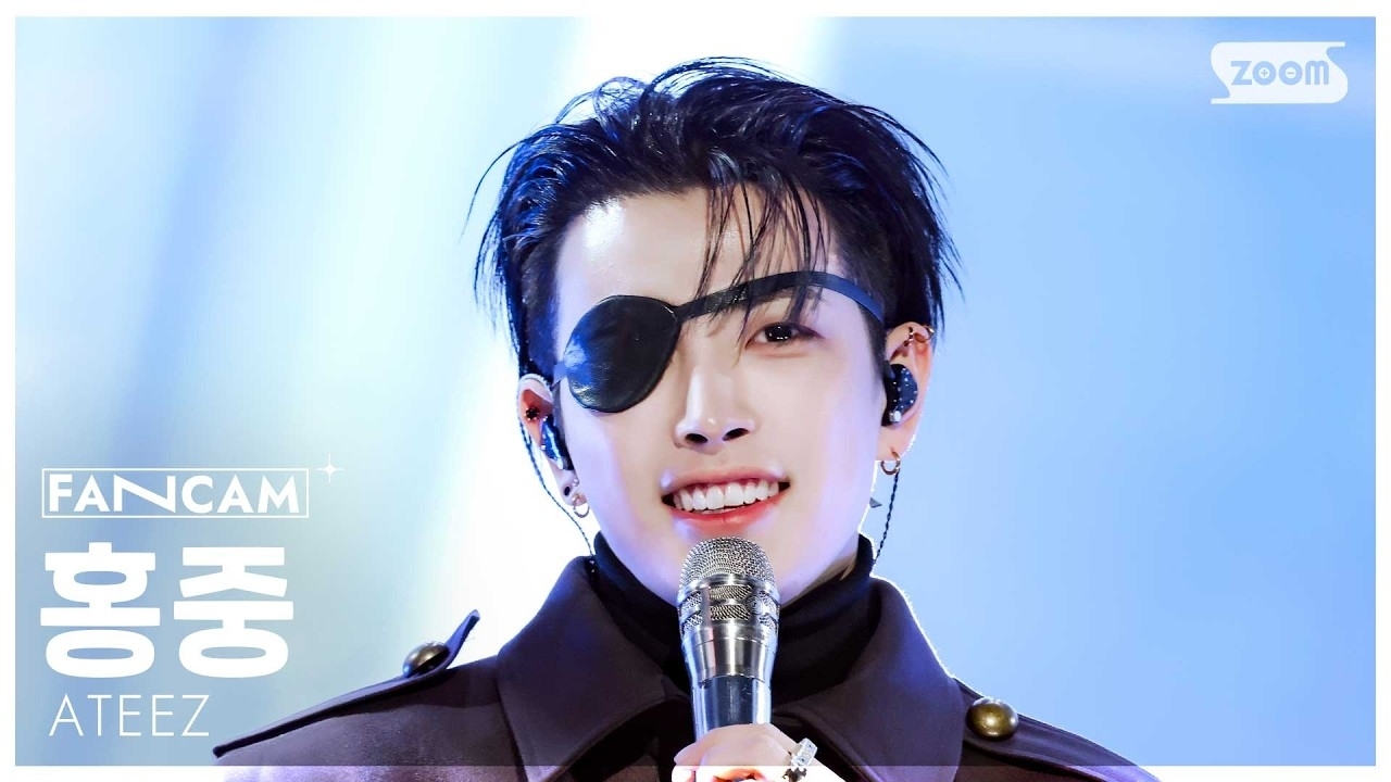 A moment captured by Hongjoong (ATEEZ)'s fan
