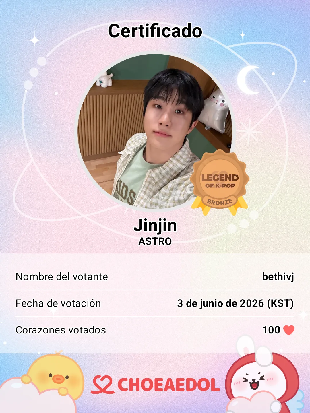 Behind-the-scenes cut of Jinjin (ASTRO)