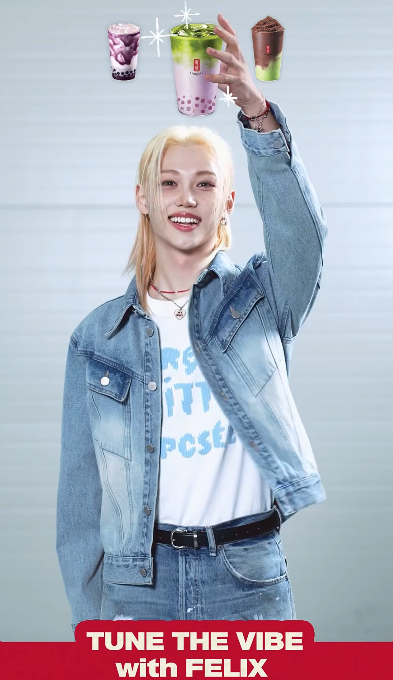 A moment captured by Felix (Stray Kids)'s fan