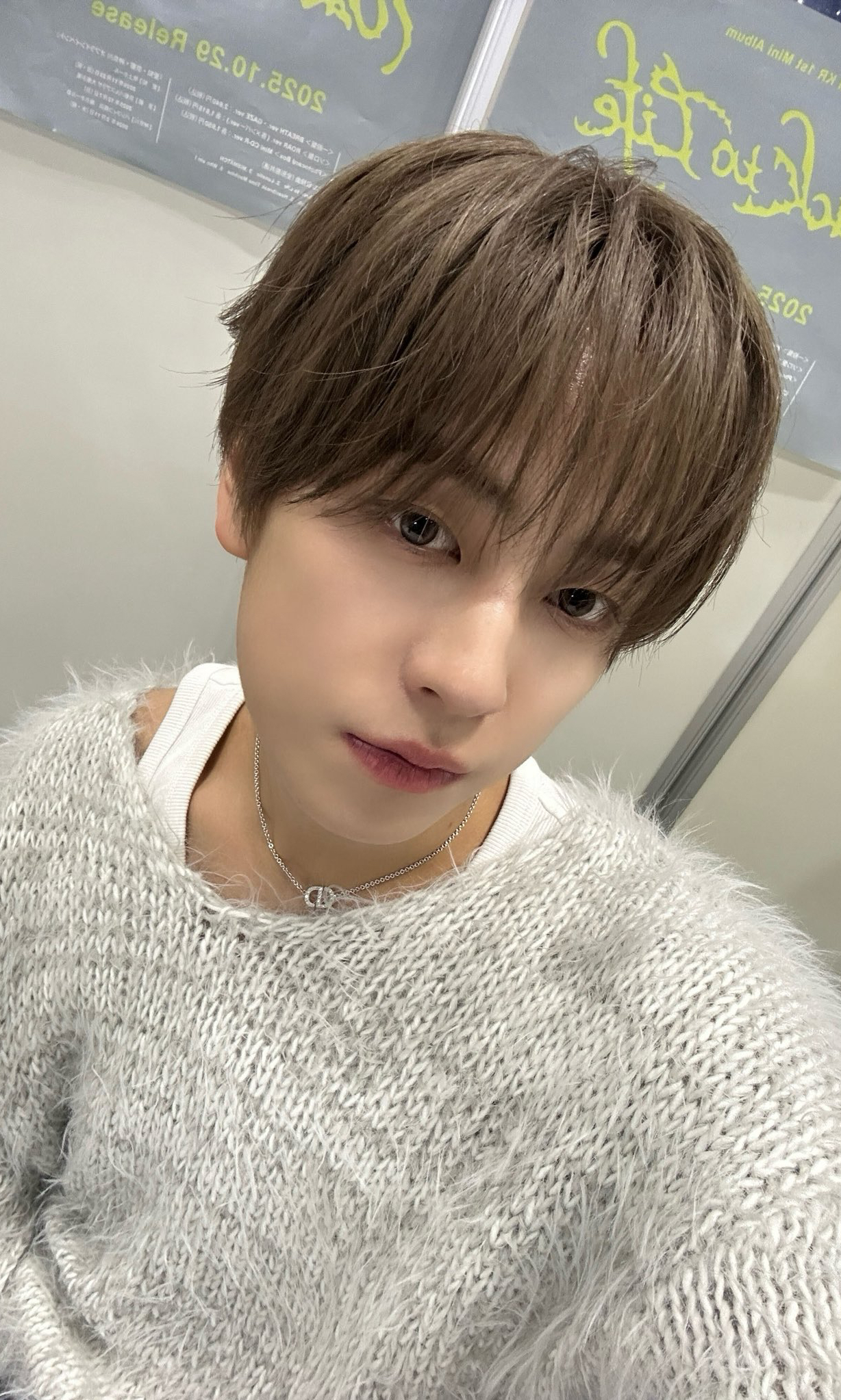 A heartfelt wallpaper shared by Taki (&TEAM)'s fans