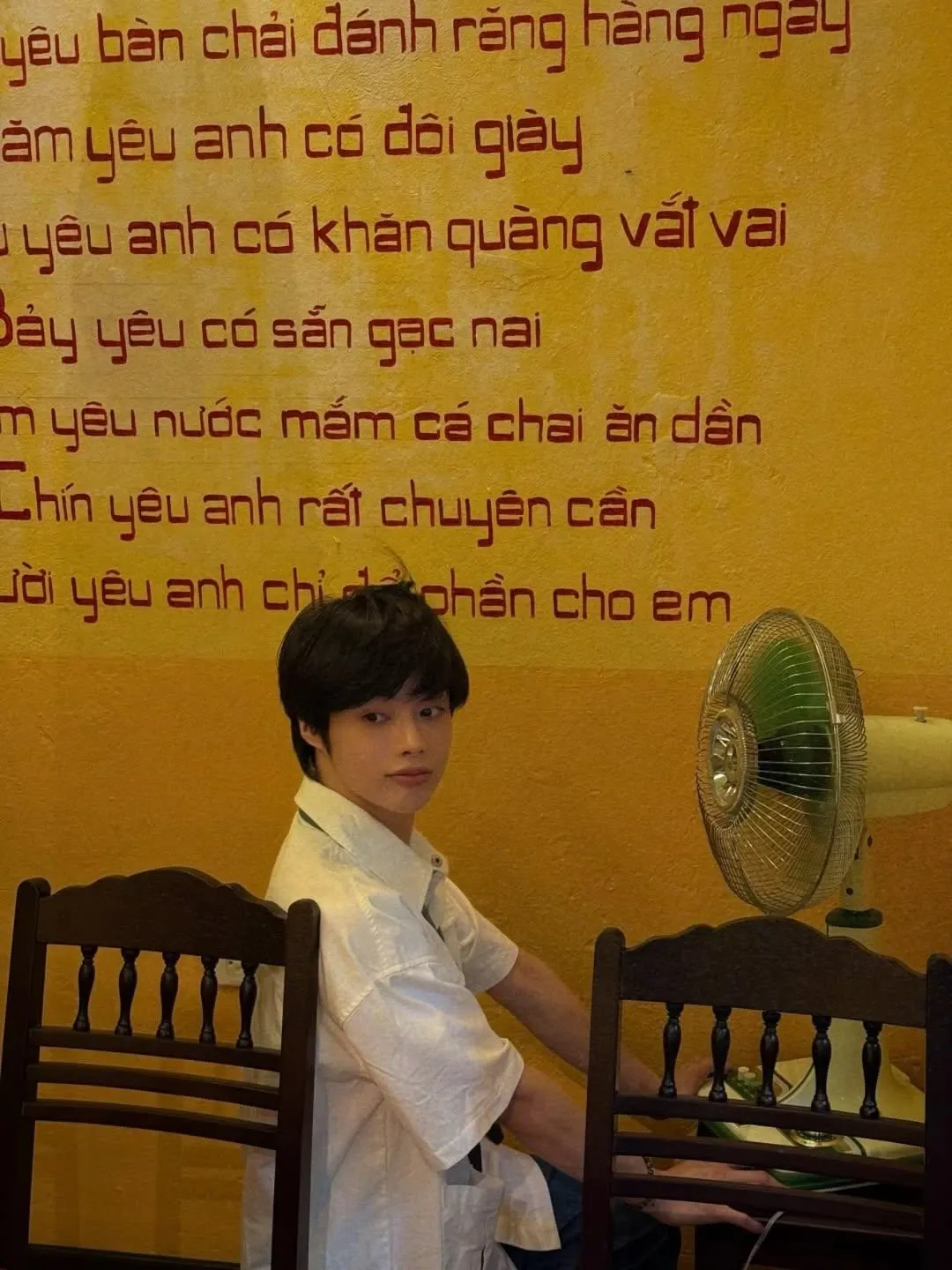 Behind-the-scenes cut of Hanbin (TEMPEST)