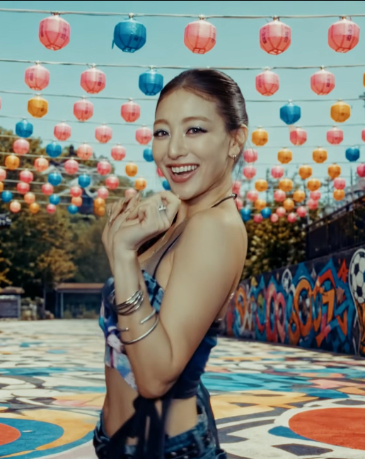 지효 (TWICE)의 비하인드 컷