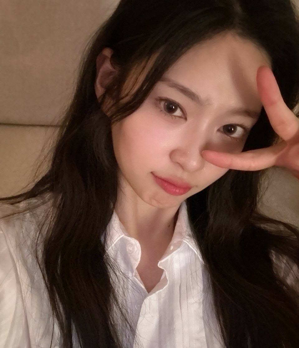 A moment captured by Kim Minju's fan