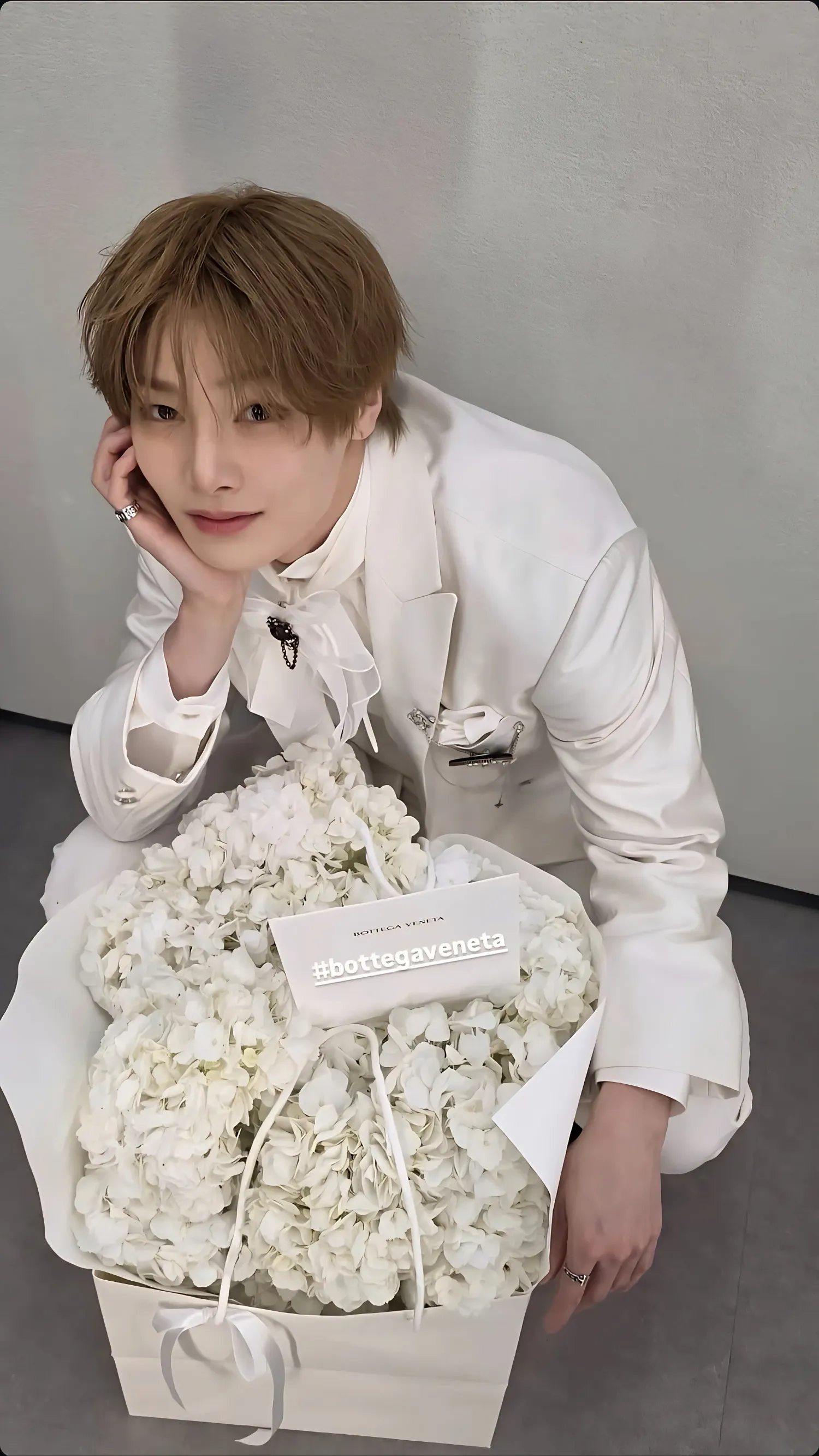 A moment captured by I.N (Stray Kids)'s fan