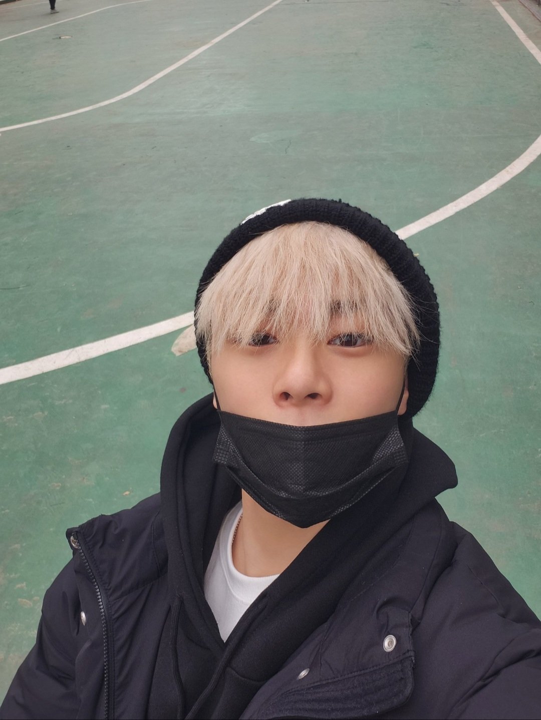 A moment captured by Moonbin (ASTRO)'s fan