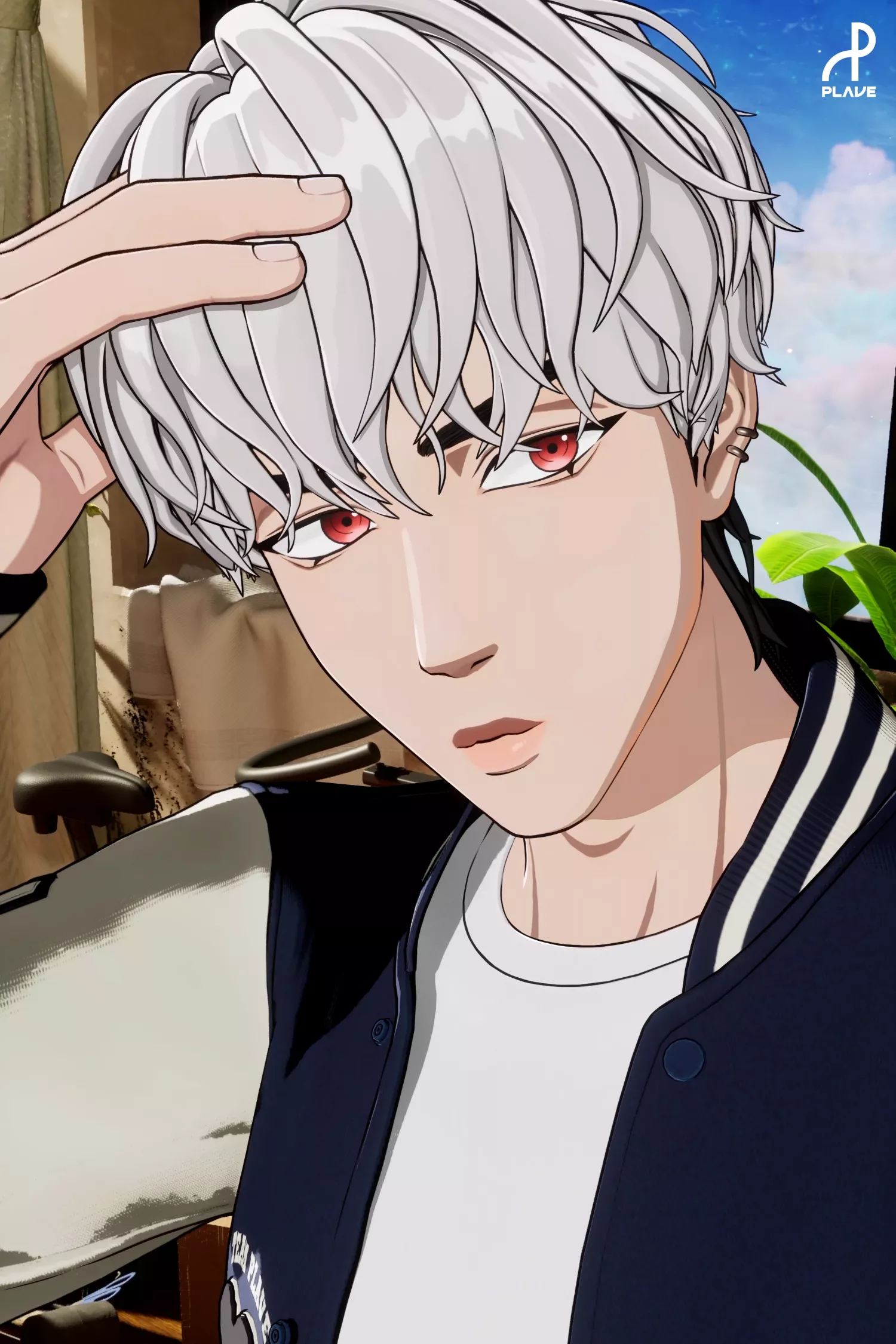 Recent activity shot of Eunho (PLAVE)