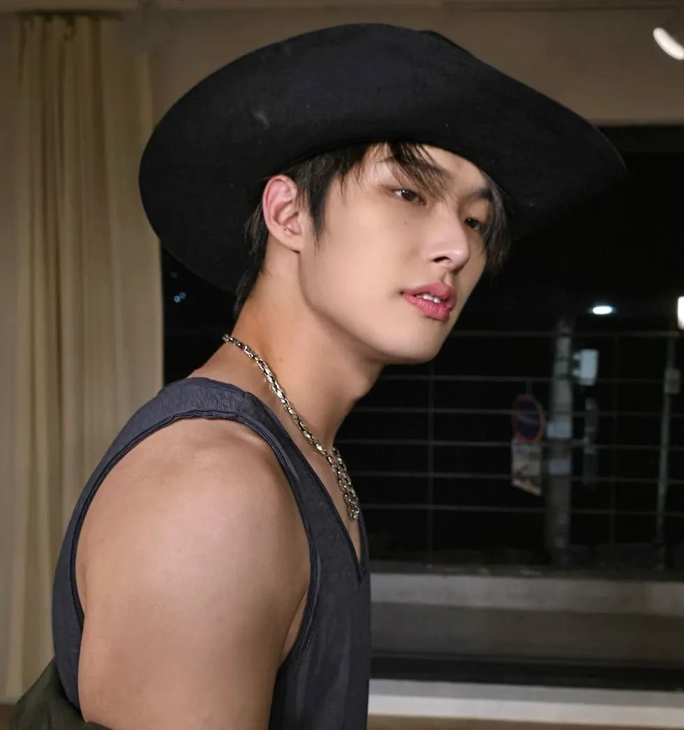 Recent activity shot of Mingi (ATEEZ)