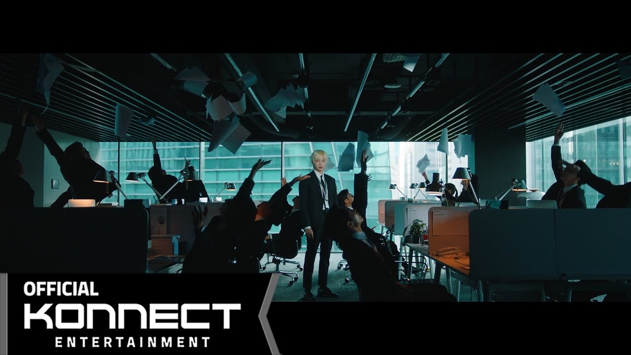 강다니엘의 비하인드 컷