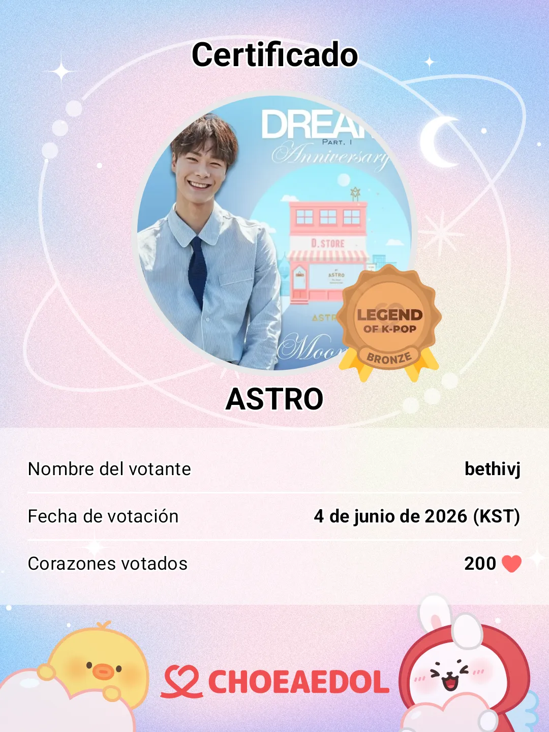 Momen yang diabadikan oleh penggemar ASTRO