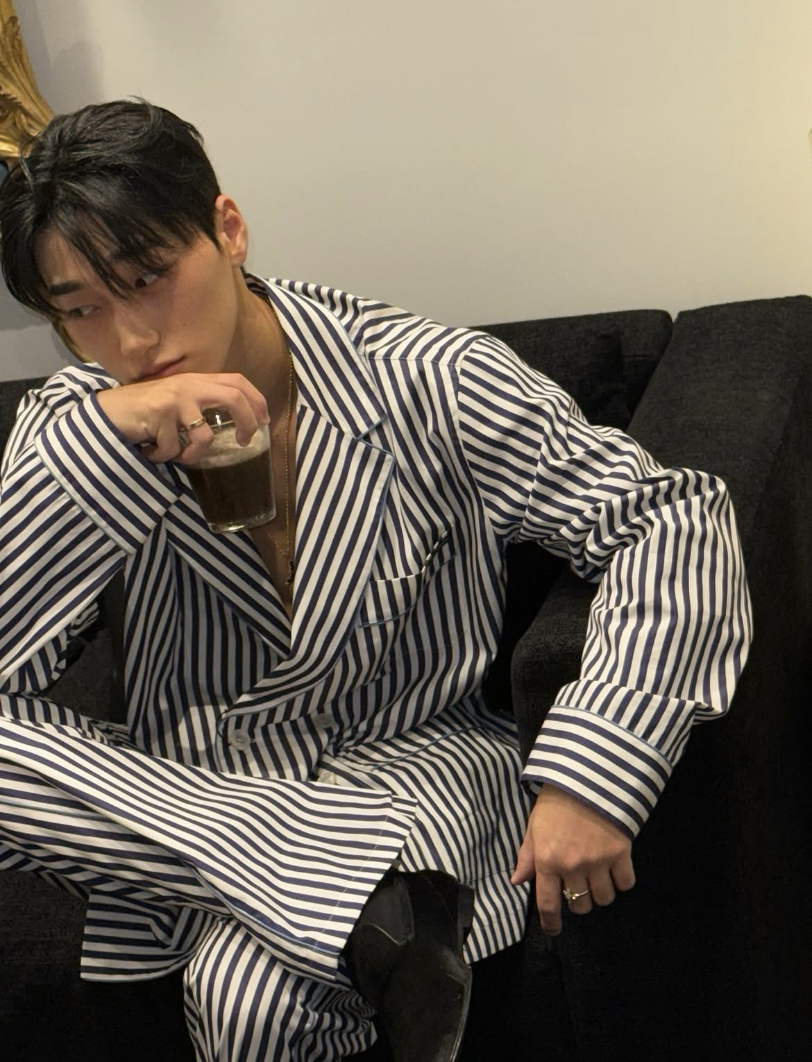 Recent activity shot of San (ATEEZ)