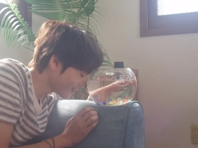 A moment captured by Hyeongjun (CRAVITY)'s fan