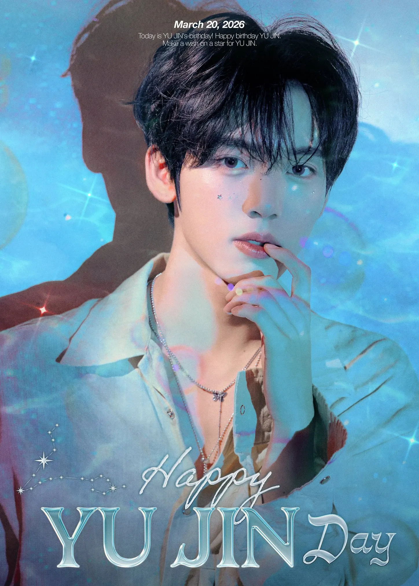 A moment captured by Han Yujin's fan