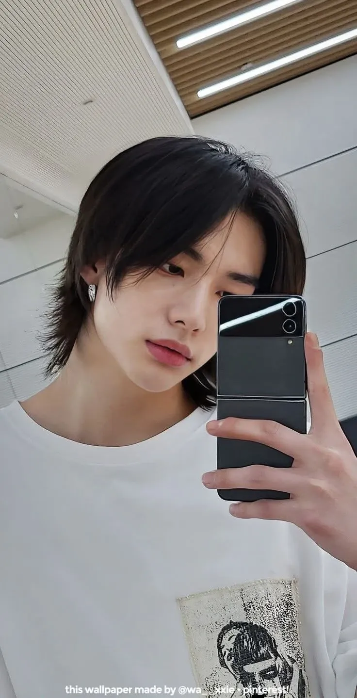 Recent activity shot of Hyunjin (Stray Kids)