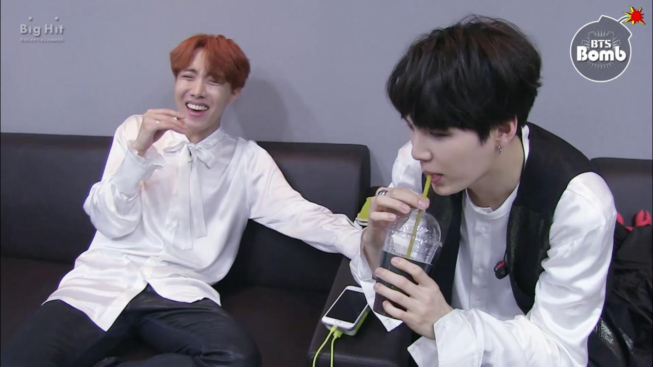 SUGA (BTS)の舞台裏ショット