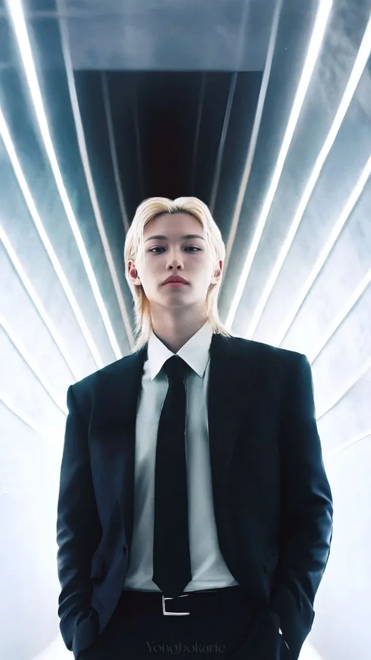 A heartfelt wallpaper shared by Felix (Stray Kids)'s fans