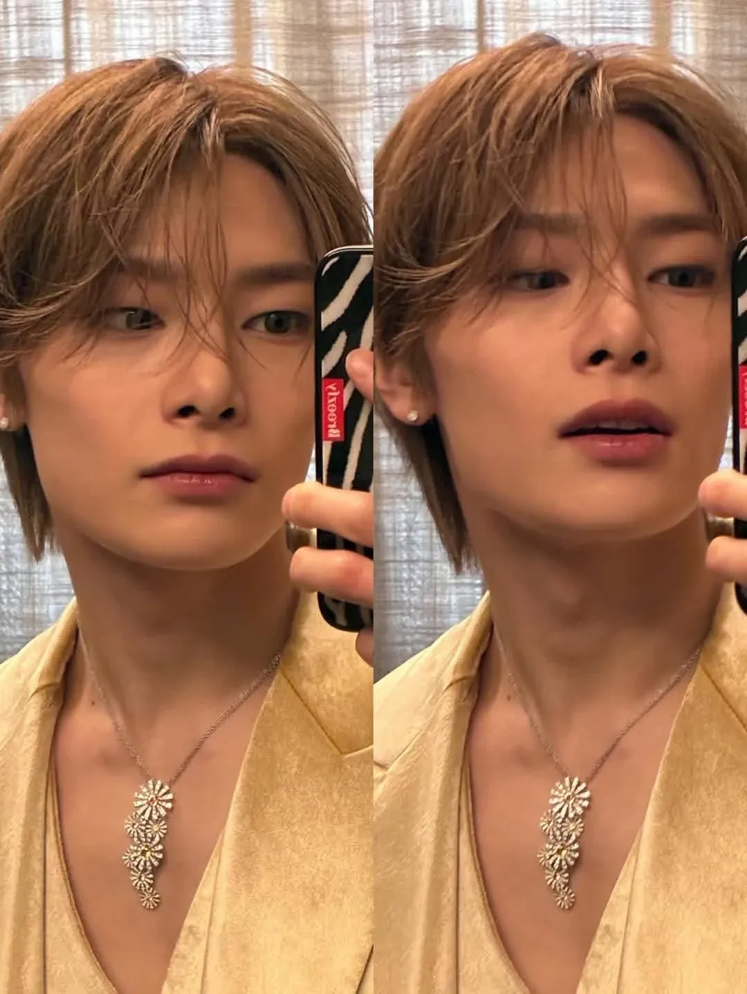 A moment captured by I.N (Stray Kids)'s fan