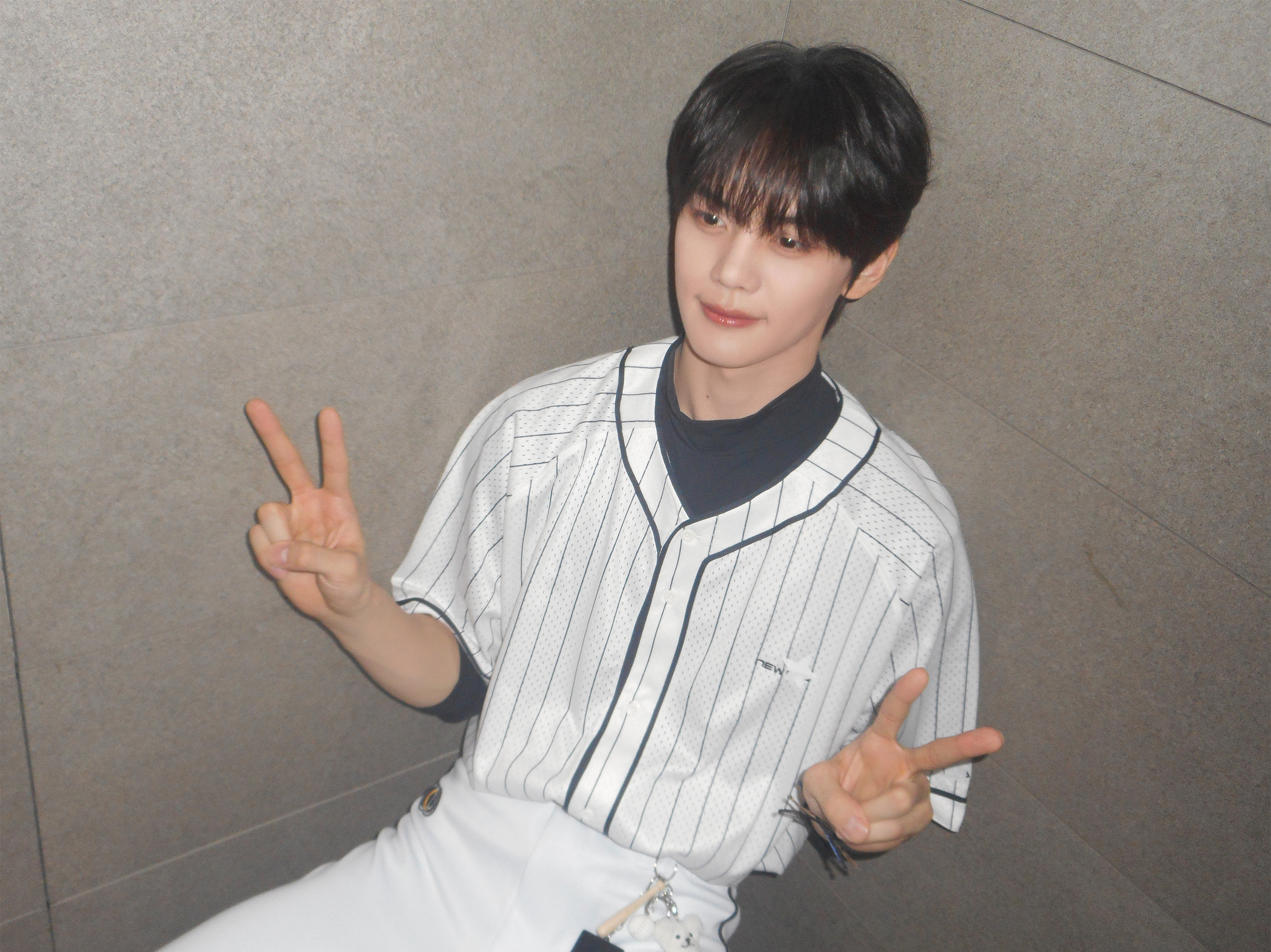 キム・ギュビンの舞台裏ショット