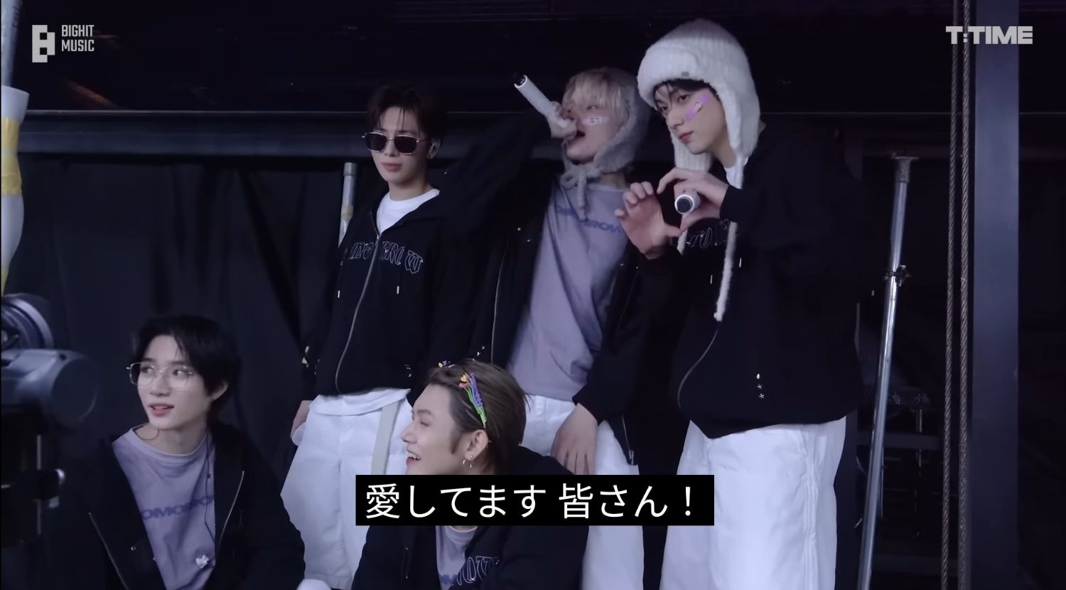 TOMORROW X TOGETHER的幕後花絮