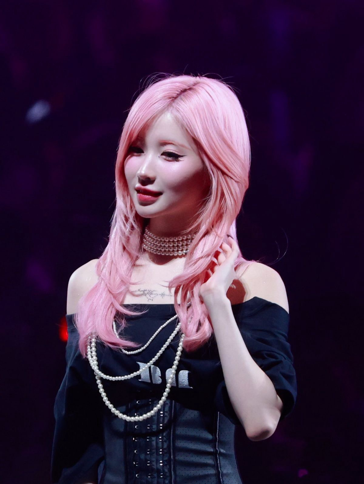 A moment captured by Asa (BABYMONSTER)'s fan