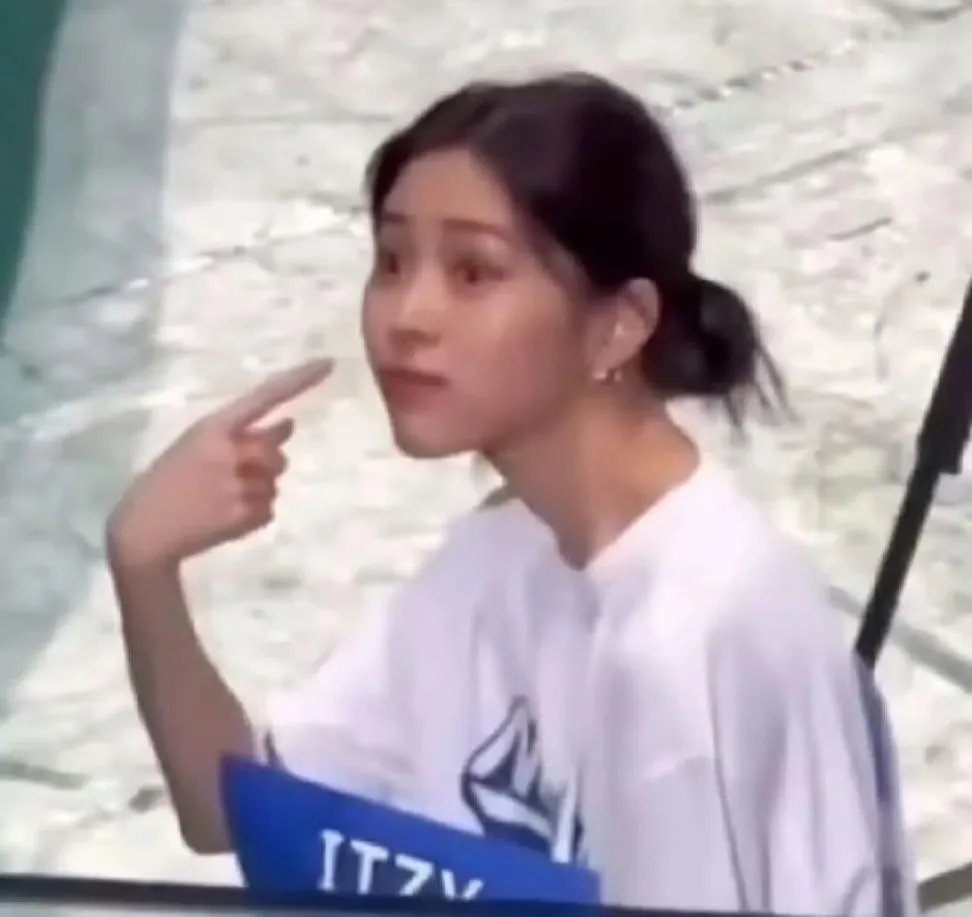 ITZY粉絲拍下的瞬間