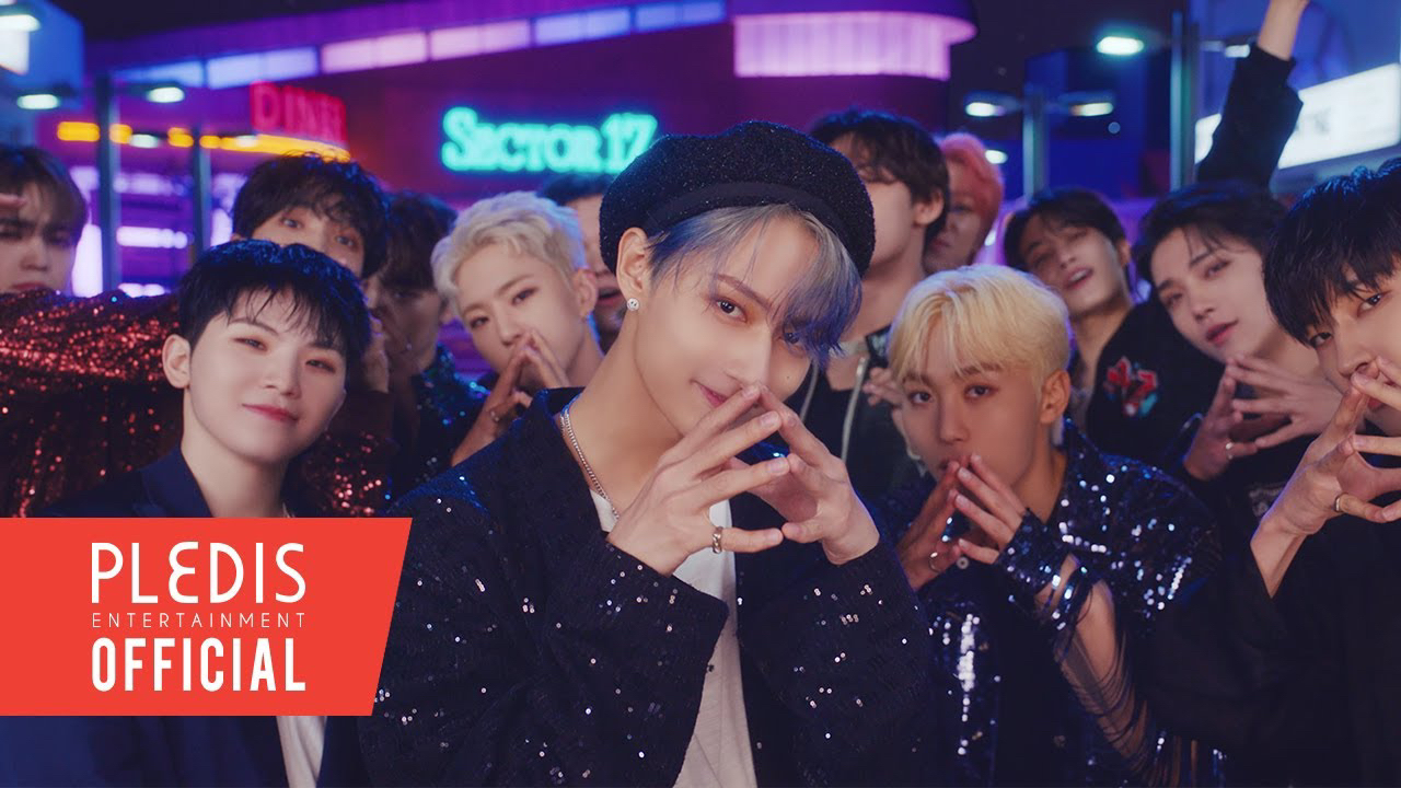 Recent activity shot of Woozi (SEVENTEEN)