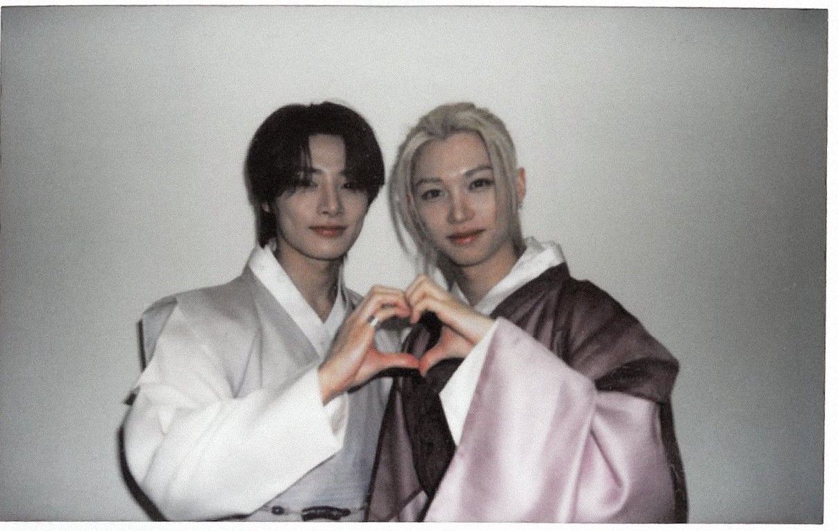 A moment captured by I.N (Stray Kids)'s fan