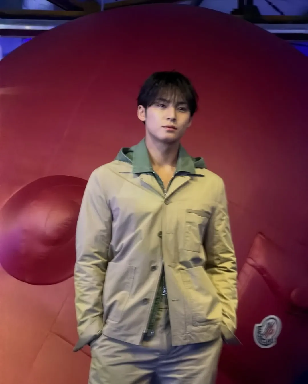 Recent activity shot of Mingyu (SEVENTEEN)